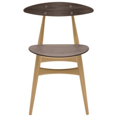 Carl Hansen CH33T Chair - Color: Wood tones - CH33T - OAKWAL LAQ