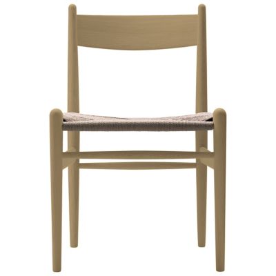 Carl Hansen CH36 Side Chair - Color: Beige - CH36 -NATURAL - BEECH OIL