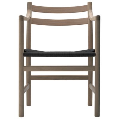 Carl Hansen CH46 Armchair - Color: Beige - CH46-BLK - OAK OIL