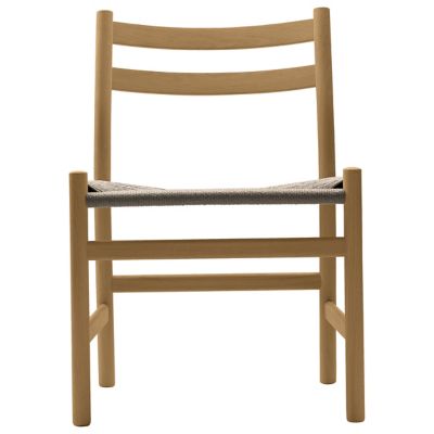 Carl Hansen CH47 Side Chair - Color: Beige - CH47 -NATURAL - OAK LAQ