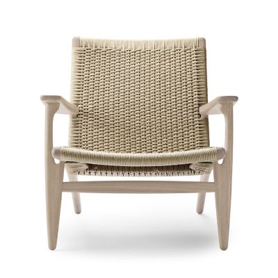 CLH2325272 Carl Hansen CH25 Lounge Chair - Color: Beige - CH2 sku CLH2325272