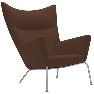 CLH548434 Carl Hansen CH445 Wing Lounge Chair - Color: Brown sku CLH548434