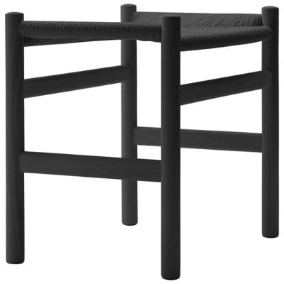 CLH548474 Carl Hansen CH53 Stool - Color: Black - CH53 -BLK  sku CLH548474