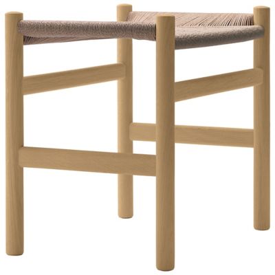 CLH548481 Carl Hansen CH53 Stool - Color: Brown - CH53 -NATU sku CLH548481