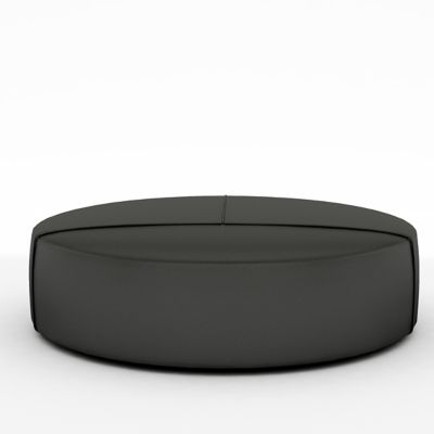 CMH2363429 Camerich Puck Ottoman - Color: Black - Size: 47 -  sku CMH2363429