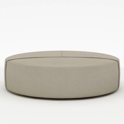 CMH2363431 Camerich Puck Ottoman - Color: Cream - Size: 47 -  sku CMH2363431