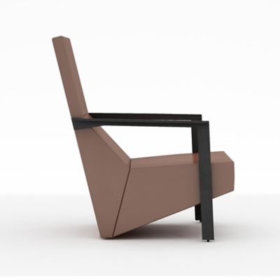 Camerich Puzzle Lounge Chair - Color: Brown - C02F0401-R05