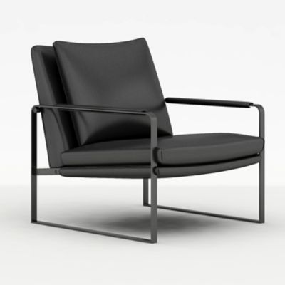 Camerich Leman Lounge Chair - Color: Black - C0255050-DK-R-02