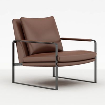 CMH2364401 Camerich Leman Lounge Chair - Color: Brown - C0255 sku CMH2364401