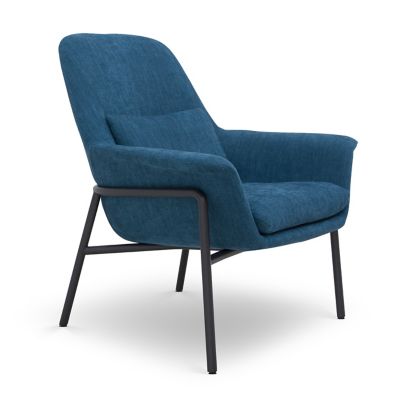 Camerich Noble Lounge Chair - Color: Blue - C02B0701-VILA-35