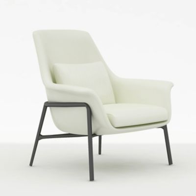 Camerich Noble Lounge Chair - Color: White - C02B0701-RS-28