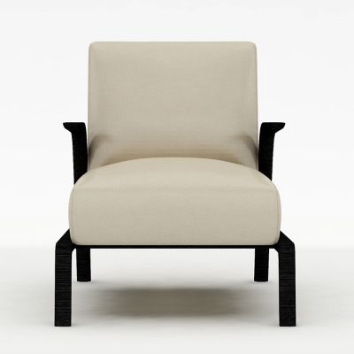 CMH2364658 Camerich Venus Arm Lounge Chair - Color: Cream - C sku CMH2364658