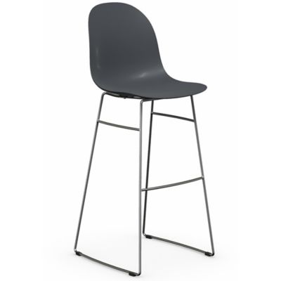 Connubia Academy Stool - Color: Grey - Size: Bar Height - CB167500007701600