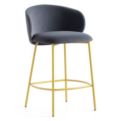 CNB2170936 Connubia Tuka Counter Stool - Color: Grey - CB1995 sku CNB2170936