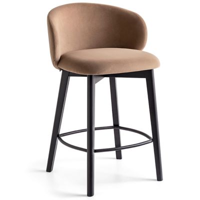 Connubia Tuka Counter Stool - Color: Brown - CB1997000132SLK00000000