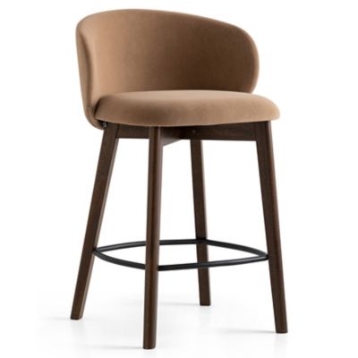 Connubia Tuka Counter Stool - Color: Brown - CB1997000012SLK00000000