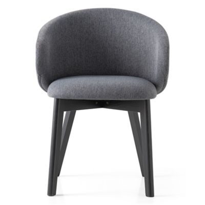 Connubia Tuka Upholstery Armchair - Color: Black - CB2117000132SLB00000000