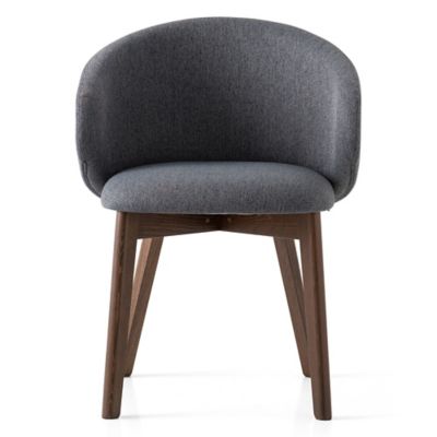 Connubia Tuka Upholstery Armchair - Color: Black - CB2117000012SLB00000000