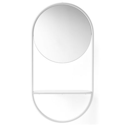 CNB2188766 Connubia Juno Wall Mirror - Color: White - CB52230 sku CNB2188766