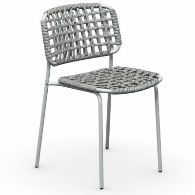 CNB2232320 Connubia Yo Outdoor Woven Rope Chair - Color: Grey sku CNB2232320