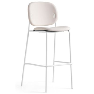 CNB2232551 Connubia Yo Upholstery Bar Stool - Color: White -  sku CNB2232551