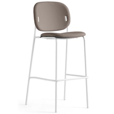 Connubia Yo Upholstery Bar Stool - Color: White - CB1992000094SKR00000000