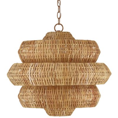 Currey & Company Antibes Chandelier - Color: Brown - Size: Large - 9000-049