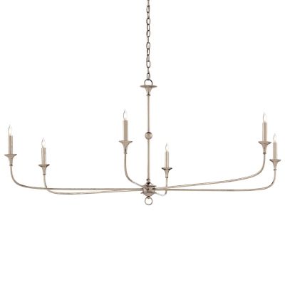 Currey & Company Nottaway Chandelier - Color: Bronze - Size: 6 light - 9000