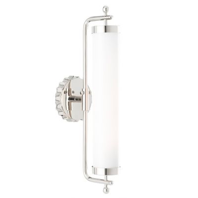 Currey & Company Latimer Wall Sconce - Color: Silver - Size: 1 light - 5000