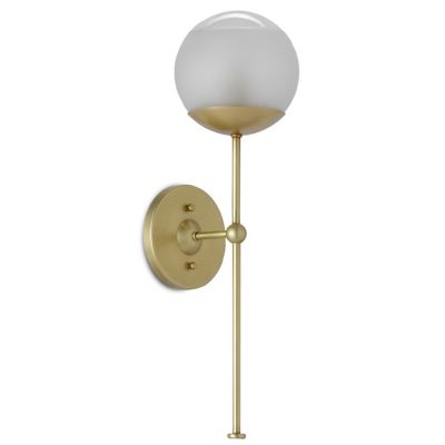 Currey & Company Montview Wall Sconce - Color: Brass - Size: 1 light - 5000