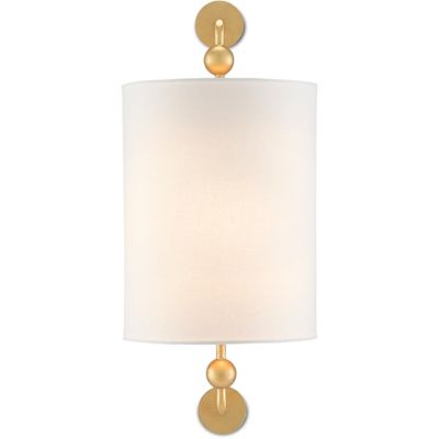 Currey & Company Tavey Wall Sconce - Color: Gold - Size: 1 light - 5900-003