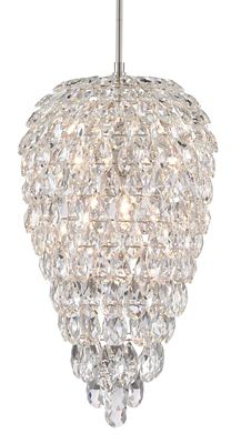 Currey & Company Aisling Pendant Light - Color: Silver - Size: Small - 9000