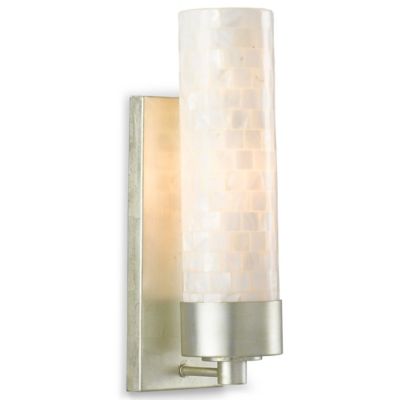 Currey & Company Abadan Wall Sconce - Color: White - Size: 1 light - 5000-0