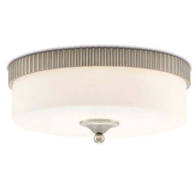 Currey & Company Bryce LED Flushmount Light - Color: Silver - 9999-0052