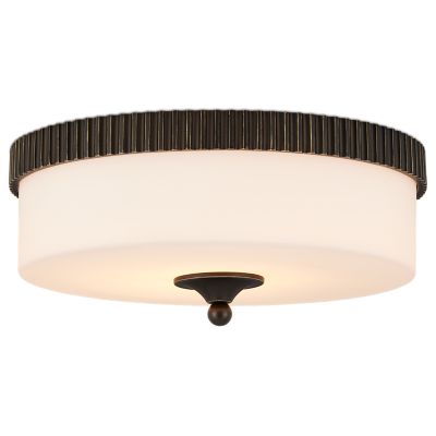 Currey & Company Bryce LED Flushmount Light - Color: Bronze - 9999-0073