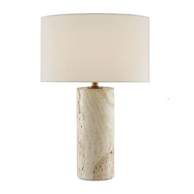 Currey & Company Vespera Table Lamp - Color: Beige - 6000-0656