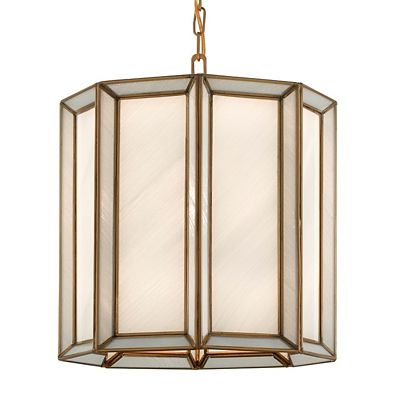 Currey & Company Daze Pendant Light - Color: White - Size: 1 light - 9000-0