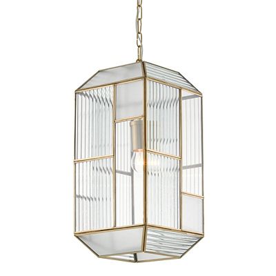 Currey & Company Bardolph Mini Pendant Light - Color: Clear - Size: 1 light