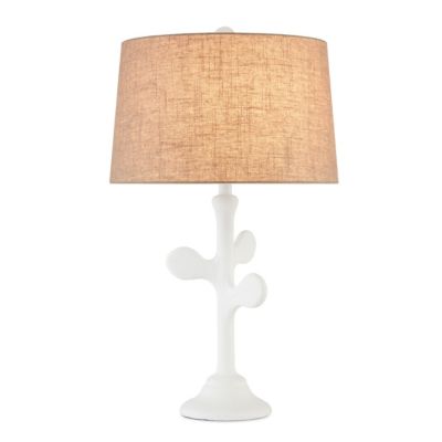 Currey & Company Charny Table Lamp - Color: White - Size: 1 light - 6000-07