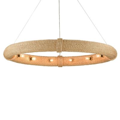 Currey & Company Portmeirion Chandelier - Color: Brown - Size: 50 - 9000