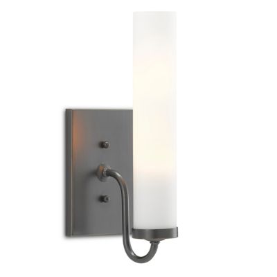 Currey & Company Brindisi Wall Sconce - Color: White - Size: 1 light - 5800