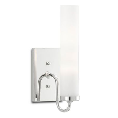 Currey & Company Brindisi Wall Sconce - Color: White - Size: 1 light - 5800