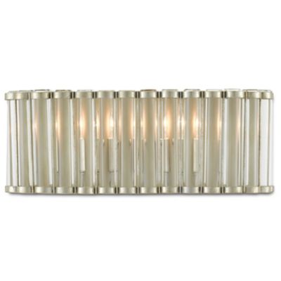 Currey & Company Warwick Wall Sconce - Color: Clear - Size: 2 light - 5000-
