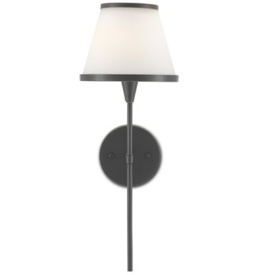 Currey & Company Brimsley Wall Sconce - Color: Black - Size: 1 light - 5800