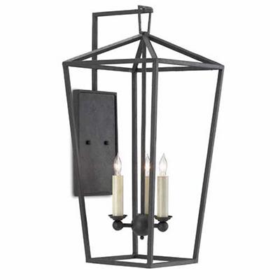 Denison Wall Sconce by Currey & Company - OPEN BOX RETURN