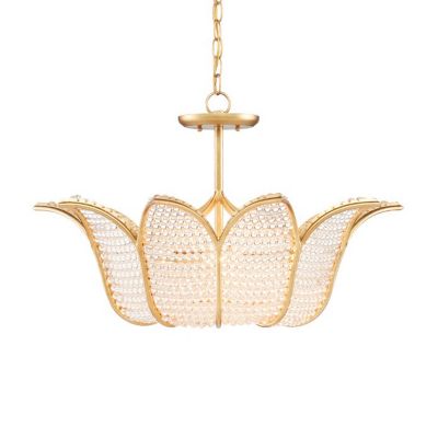 Currey & Company Bebe Chandelier - Color: Gold - 9000-0776