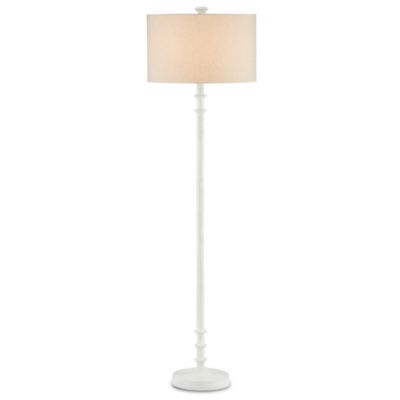 Currey & Company Gallo Floor Lamp - Color: White - Size: 1 light - 8000-010