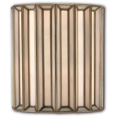 Currey & Company Daze Wall Sconce - Color: White - 5000-0175