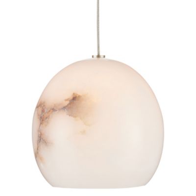 Currey & Company Lazio Mini Pendant Light - Color: White - Size: 1 light - 