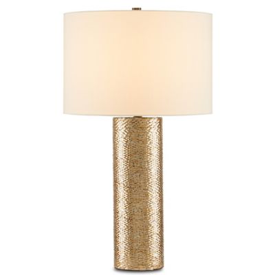 Currey & Company Glimmer Gold Table Lamp - 6000-0756